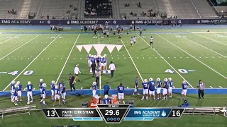 2023 Livestream : IMG Academy Football (Varsity Blue) vs. Faith Christian