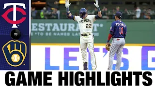 Twins vs. Brewers Game Highlights (7/26/22) | MLB Highlights