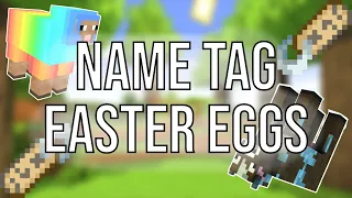 ALL Name Tag Easter Eggs in Minecraft