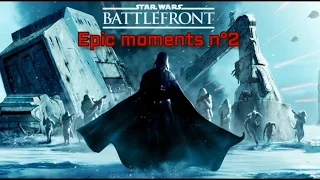 Star wars Battlefront epic moments n°2 ( Incredible cycler kills and subscriber videos ! )