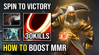 How to Boost Your MMR By Just Spinning on Juggernaut with Electric Slash Vs Pro Arc Warden Dota 2