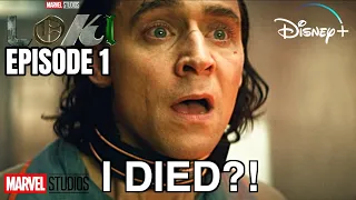 LOKI EPISODE 1 REACTION "GLORIOUS PURPOSE" :loki might be better than endgame