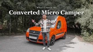 Low Cost Van Conversion - Van Tour - Microcamper