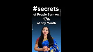 Secrets of People Born on 17th day of any month Megha Maurya | Numerologist and Vastu Consultant