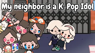 My Neighbor K-POP Idol 😱🎤💖| Toca Life Story | Toca Boca