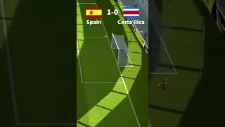 Spain vs Costa Rica FIFA World Cup Group E │ eFootball Mobile 2023