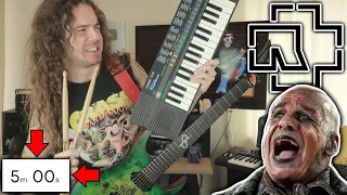 Making A RAMMSTEIN Song In 5 Minutes (Speedrun)