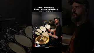 THE WOLF IS LOOSE - DRUM INTRO - HOW TO PLAY IT - BRANN DAILOR