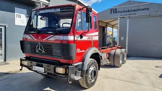 MERCEDES BENZ 2635 K 6x4 chassis - FIŠ TRUCKS SLOVENIA