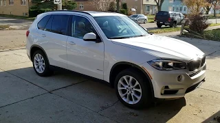 2016 Cabin air filter replacement on 2016 BMW X5