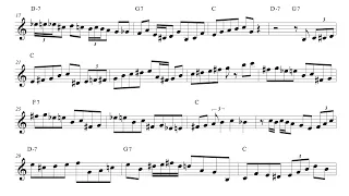 Lee Morgan's trumpet solo TRANSCRIPTION on 'Locomotion' (Bb)