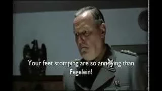 Grawitz tries to stomp his feet for 10 hours