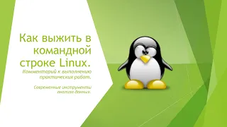 Как выжить в командной строке Linux