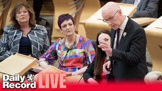 Live: John Swinney takes First Minister's Questions as election campaign kicks into gear