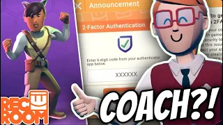 Rec Room VR 2FA, New TMNT Update, & COACH DID THIS..