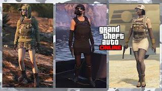 10 Cute PvP and PvE Female Outfits in GTA Online | Combat Dresses and Skirts