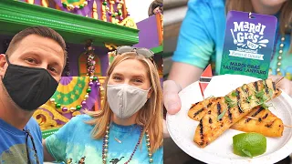 Universal Studios Mardi Gras Staycation Day 2! | Breakfast at Portofino Bay & Mardi Gras Opening Day