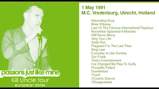 Morrissey - May 1, 1991 - Utrecht, Holland (Full Concert) LIVE