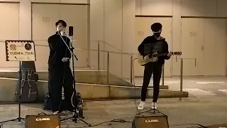 酩酊天使-張敬軒 (Cover) @ 旺角東站C出口Busking 2022.12.30