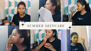 𝗦𝘂𝗺𝗺𝗲𝗿 𝗦𝗸𝗶𝗻𝗰𝗮𝗿𝗲 𝗥𝗼𝘂𝘁𝗶𝗻𝗲 | Teenager Skincare | Detox Water | Skincare Routine | Inspire by Disha!