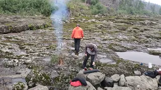 Поход на Большой Курейский водопад