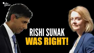 As Trussonomics Shocks UK Economy, Rishi Sunak Has His ‘I Told You So’ Moment