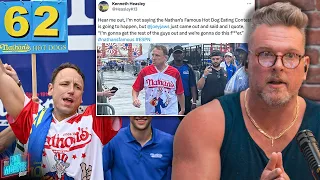 Joey Chestnut Saved 4th Of July, Restarted Nathan's Hot Dog Eating Contest After Cancellation