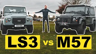 CHEVY LS3 vs BMW 330D M57 - WHICH IS THE BEST LAND ROVER DEFENDER ENGINE SWAP? | MAHKER EP057
