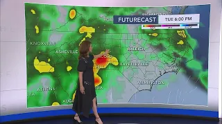 North Carolina Forecast: Wet & muggy; Summer storms and humidity return this week