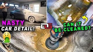 Cleaning a NASTY Used Car Before Selling It! | The Detail Geek