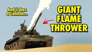 A POWERFUL tank with a FLAME THROWER - TO-55 in War Thunder