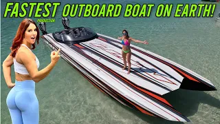 Fastest Outboard Boat On Earth! Top Speed Revealed  2023 MTI 440X Howe2Live Review Ep#2