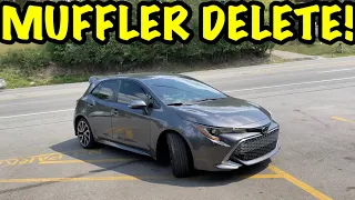 2022 Toyota Corolla XSE w/ MUFFLER DELETE!