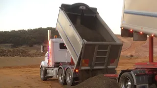 Kenworth t609 truck and dog tipper