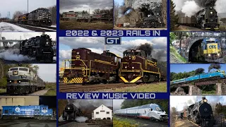 2022 & 2023 Rails In Review - Best of Trains Railfanning 2022 & 2023 Compilation + Unseen Footage