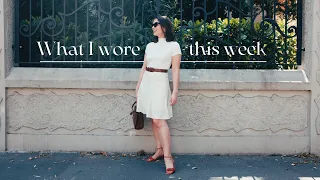 WHAT I WORE THIS WEEK: my looks for work, dining out and surviving Summer in style