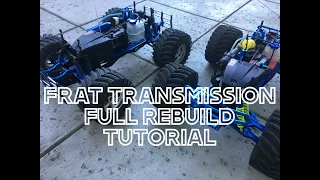 Demo: How to fix slipping FRAT transmission - Tamiya Terra Crusher