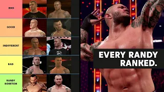 Ranking EVERY WWE Games Randy Orton Model From WORST To BEST!