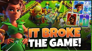 Most Broken TH16 Ground Army - Blizzard Root Riders (Clash of Clans)