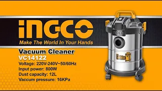 Ηλεκτρική Σκούπα VC14122 Vacuum Cleaner INGCO