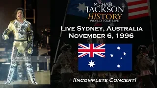 Michael Jackson Live HIStory World Tour Sydney 1996 [Incomplete Concert] ᴴᴰ