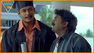 Aaj Ka Daata Hindi Dubbed Movie || Darshan & Ramya Best Comedy Scene || Eagle Entertainment Official