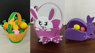How to make Easter basket with foam sheet-3 Easter Basket ideas