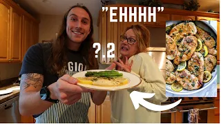 My Mom Rates My Cooking😅 *SURPRISING*