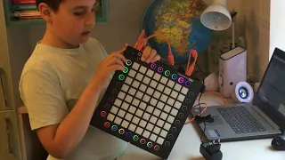 подключение контроллера novation launchpad pro