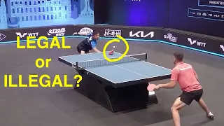 Table Tennis - Legal or Illegal?