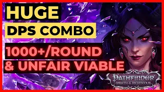 PATHFINDER: WOTR - Do THIS for HUGE DAMAGE! Maximum Combo Strategy!