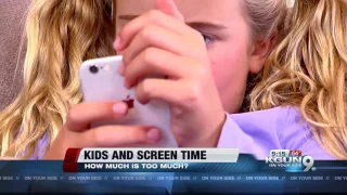 How much screen time is too much for children?