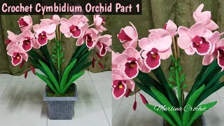 Crochet Cymbidium Orchid Part 1