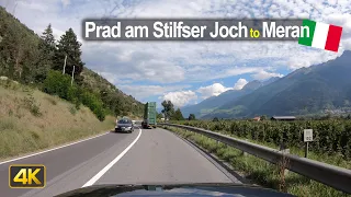 Driver's View: Driving through the Apple country South Tyrol, Italy 🇮🇹